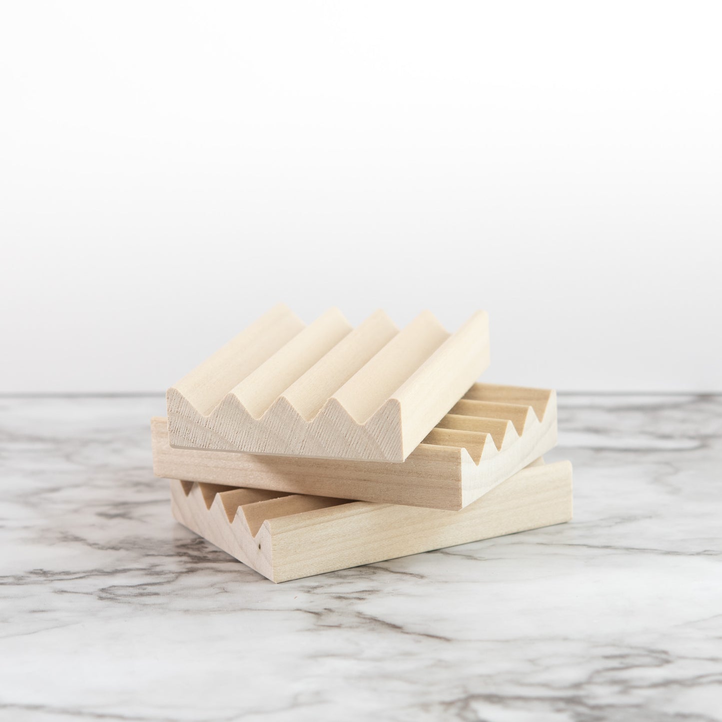 Wood Soap Dish - Poplar